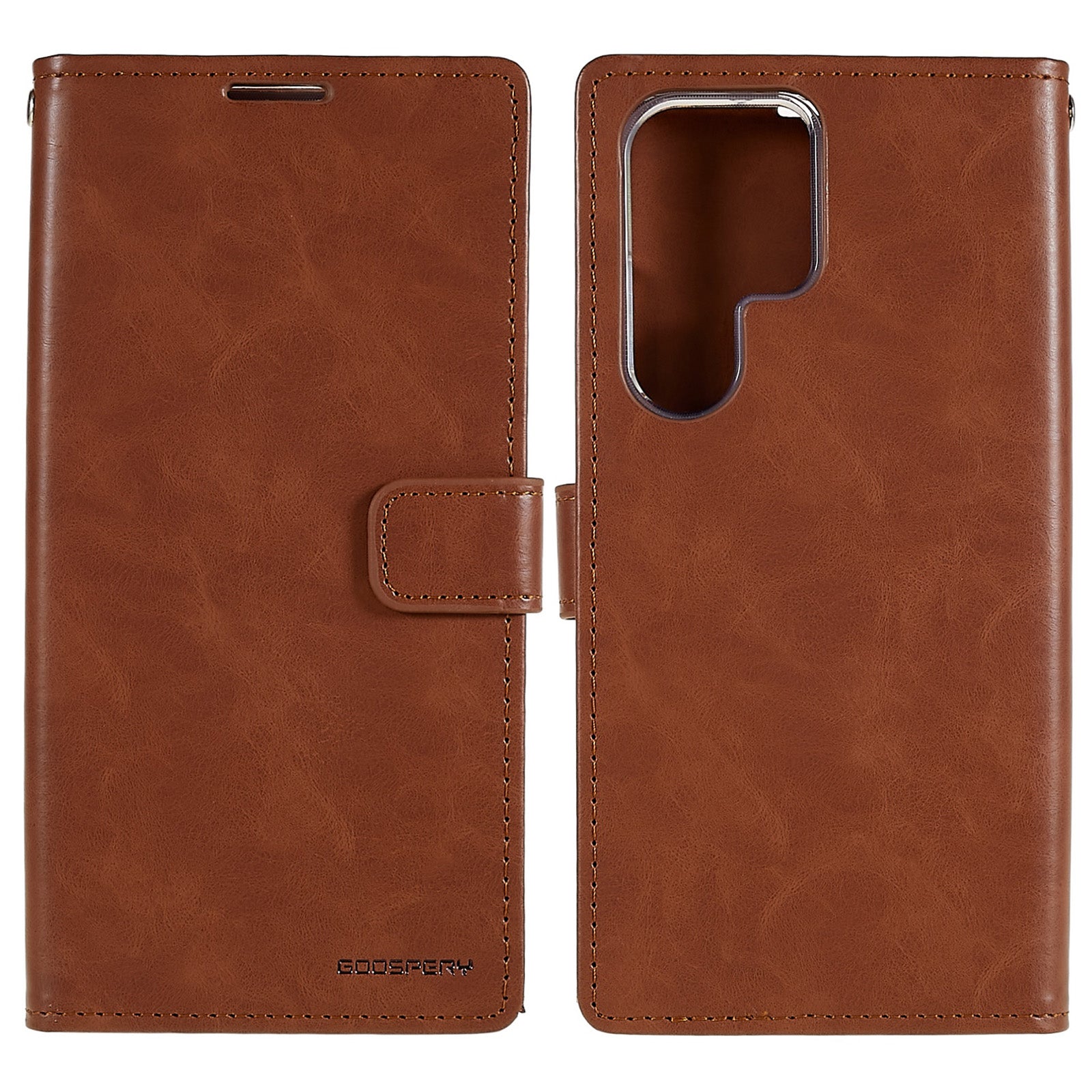 MERCURY GOOSPERY Blue Moon for Samsung Galaxy S23 Ultra PU Leather Phone Case Wallet Stand Magnetic Shockproof Protective Cover MERCURY GOOSPERY Blue Moon for Samsung Galaxy S23 Ultra PU Leather Phone Case Wallet Stand Magnetic Shockproof Protective Cover